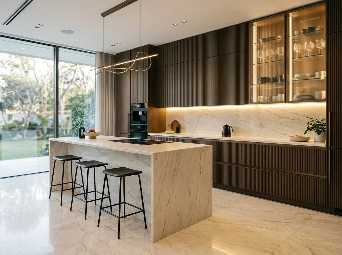Godrej Infinity Modern Kitchen & Living